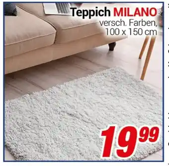 CENTERSHOP Teppich MILANO Angebot