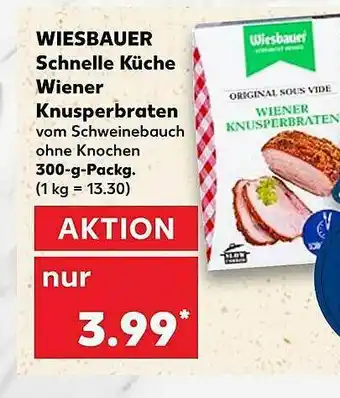 Kaufland Wiesbauer Schnell Küche Wiener Knusperbraten Angebot