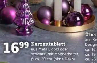 Pflanzen Kölle Kerzentablett Angebot