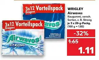 Kaufland Wrigley Airwaves Angebot