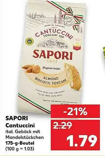 Kaufland Sapori Cantuccini Angebot