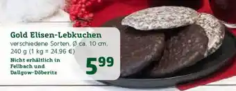 Pflanzen Kölle Gold Elisen-Lebkuchen 240g Angebot