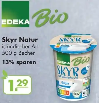 Handelshof EDEKA Bio Skyr Natur isländischer Art 500 g Becher Angebot