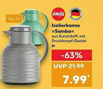 Kaufland Emsa Isolierkanne „samba” Angebot