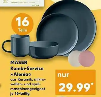 Kaufland Mäser Kombi-service „alenia” Angebot