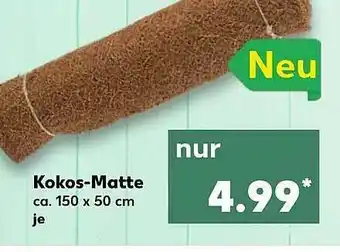 Kaufland Kokos-matte Angebot