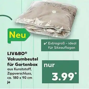 Kaufland Liv&bo Vakuumbeutel Für Gartenbox Angebot