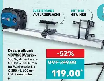 Kaufland Drechselbank Dm600vario Scheppach Angebot