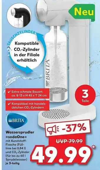 Kaufland Brita Wassersprudler „sodaone” Angebot