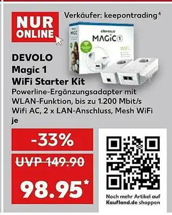 Kaufland Devolo Magic 1 Wifi Starter Kit Angebot