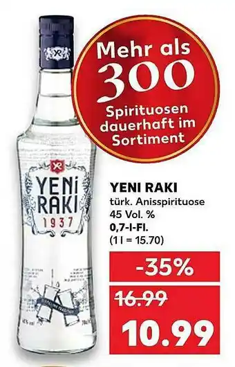 Kaufland Yeni Raki Angebot