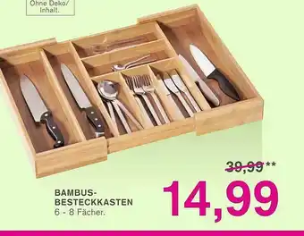 KODi Bambus-besteckkasten Angebot