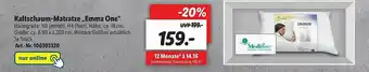 Lidl Kaltschaum-matratze, Emma One Angebot