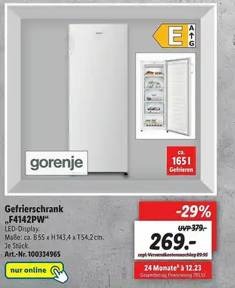 Lidl Gefrierschrank Angebot