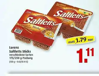 Markant Lorenz Saltletts Sticks Angebot