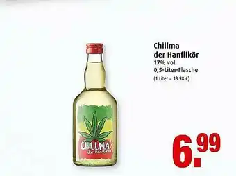 Markant Chillma Der Hanflikör Angebot