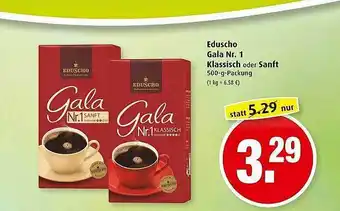 Markant Eduscho Gala Nr. 1 Klassisch Oder Sanft Angebot