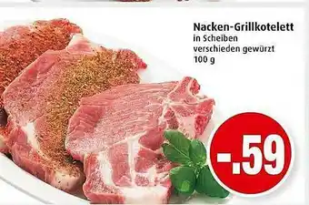 Markant Nacken-grillkotelett Angebot