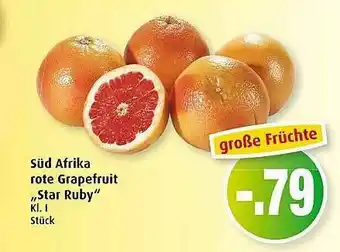 Markant Süd Afrika Rote Grapefruit ,,star Ruby Angebot