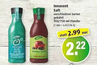 Markant Innocent Saft Angebot