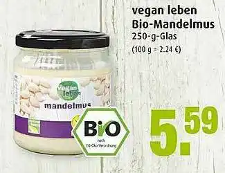 Markant Vegan Leben Bio-mandelmus Angebot