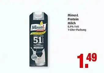 Markant Minus L Protein Milch Angebot