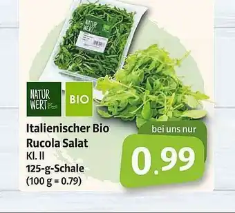 Markant Markt Italienischer Bio Rucola Salat Natur Wert Bio Angebot