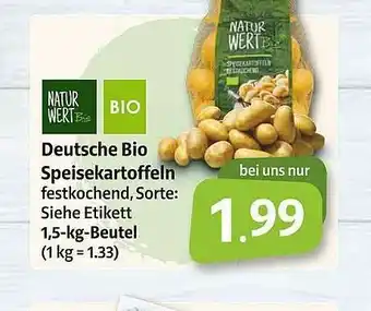 Markant Markt Deutsche Bio Speisekartoffeln Angebot