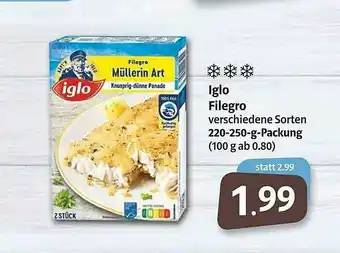 Markant Markt Iglo Filegro Angebot