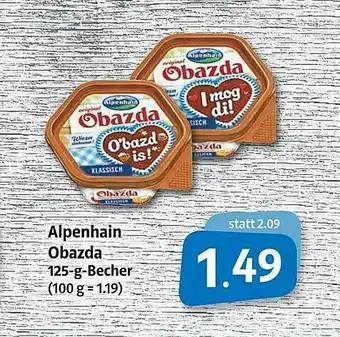 Markant Markt Alpenhain Obazda Angebot