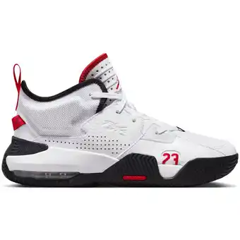 Intersport Nike herren basketballschuhe jordan stay loyal 2 white/black-university red 45 ½ Angebot