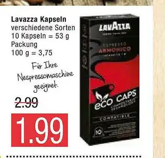 Marktkauf Lavazza Kapseln Angebot