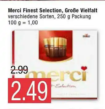 Marktkauf Merci Finest Selection, Große Vielfalt Angebot