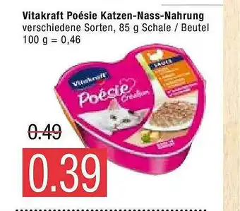 Marktkauf Vitakraft Poésie Katzen-nass-nahrung Angebot