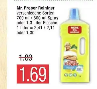 Marktkauf Mr Proper Reiniger Angebot