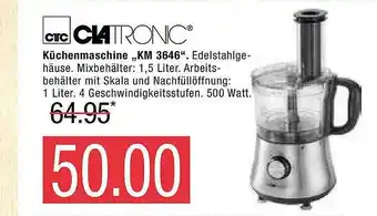 Marktkauf Clatronic Küchenmaschine „km3646” Angebot