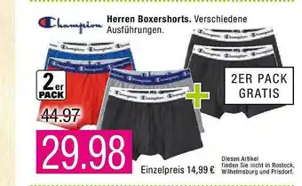 Marktkauf Champion Herren Boxershorts Angebot