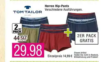 Marktkauf Tom Tailor Herren Hip-pants Angebot