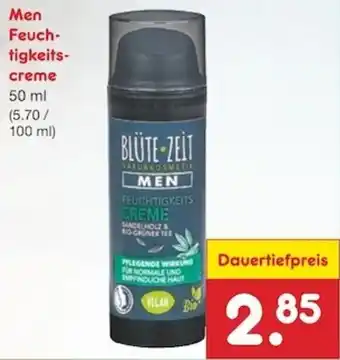 Netto Marken-Discount Men Feuchtigkeitscreme 50ml Angebot