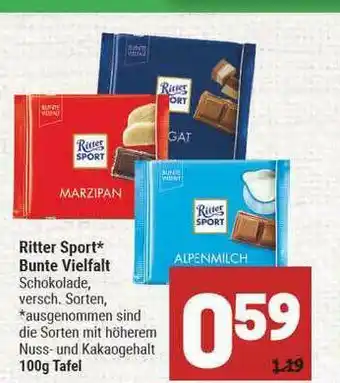 Marktkauf Ritter Sport Bunte Vielfalt Angebot