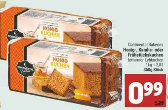 Marktkauf Continental Bakeries Honig-, Kandis- Oder Frühstückskuchen Angebot