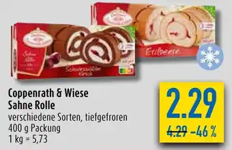 diska Coppenrath & Wiese Sahne Rolle 400g Angebot