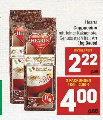 Marktkauf Hearts Cappuccino Angebot