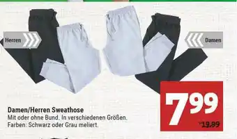 Marktkauf Damen Oder Herren Sweathose Angebot