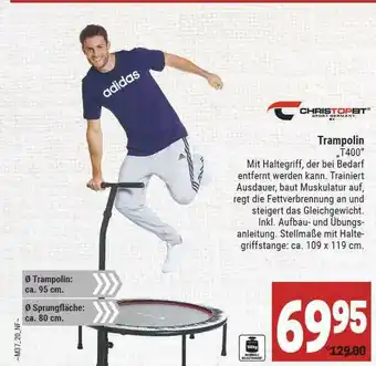 Marktkauf Christopeit Trampolin T400 Angebot