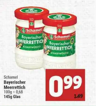 Marktkauf Schamel Bayerischer Meerrettich Angebot