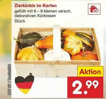 Netto Marken-Discount Zierkürbis Im Karton Angebot