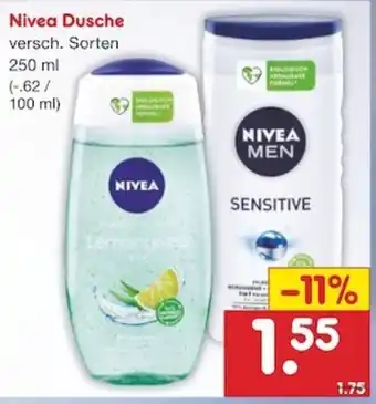 Netto Marken-Discount Nivea Dusche 250ml Angebot