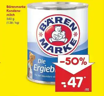 Netto Marken-Discount Bärenmarke Kondens-milch Angebot