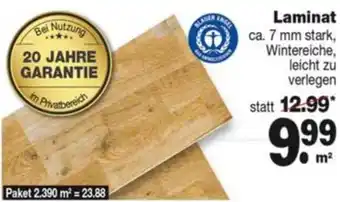 Repo Markt Laminat Angebot